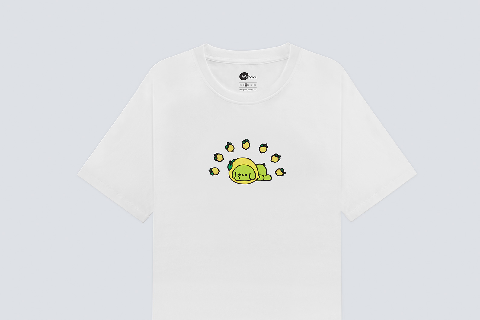 微信气泡狗T恤（柠檬精）